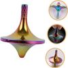 Funny Copper Gyro for Adults Decompression Spinning Top Lightweight Design for Parent Interaction Present for Boys and Fun Fidget Plaything (Multi) view 4