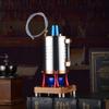 210ml Vertical Steam Boiler Model for Steam Engine and RC Cars Ships, Engine Model Kits That Works, Physical Experiments Gift for Mechanical Model Lovers view 2