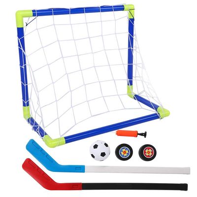 aqxreight 2 in Outdoor Football Ice Hockey Goal Kit with Balls Pump Kid Training Toys is Made Quality Good Football Ice Hockey GoalChildren Training Toy KitIce GoalFootball