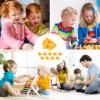 Wood Train Track Connector Pieces  PP 4x3.2x1.9cm | 10 Pieces Toy Train Set Connector Connecting Accessories | Track Connectors for Children Ages 3 Plus Indoor Play Preschool Kindergarten Bedroom view 3