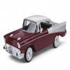1957 Burgundy Metallic and Silver Metallic Timeless Legends Series 1/24 Diecast Model Car by Motormax 73228BUR view 1