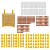 Queen Rearing Set Complete Queen Bee Breeding Kit with Protective Covers for Beekeepers Plastic Bee Keeping Supplies view 1