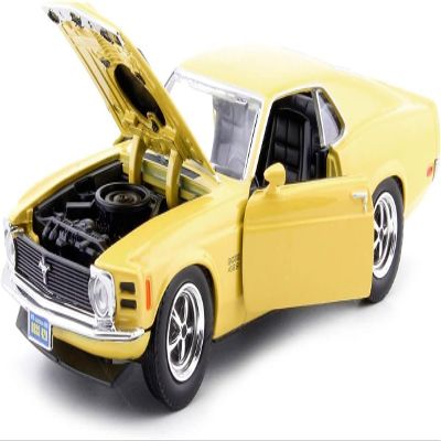 1970 429 Yellow 1/24 Diecast Model Car by Motormax 73303y