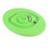 RASTKY Children Balance Platform Egg Shaped Sensory Training Rocking Board Toy for Kindergarten, Compact and Lightweight Kids Balance Equipment for Home Use (Green) view 1