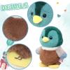 Easfan Talking Mallard Repeats What You Say Walking Singing Stuffed Animal Interactive Plush Toy Funny Walking Toy for Kids Toddlers Christmas Der Gifts,9'' view 3