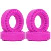RC Repairs Components For 1/24 4pcs High-Density Silicone Wheel Foams 55mm RC Crawler Tire Upgrades Modification Replacement Parts(Pink) view 1