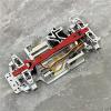 Rc Upgrades Parts For MINI-Q For Racing Drift 1/28 RC Parts Metal Upgrade Modified Rear Gearbox Mount(SKY BLUE) view 2