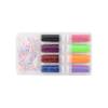 Creatology Glitter and Gem Craft Embellishment Set, Slime and Sculpture Mixed Media Kit, Assorted Colors, 22 Pieces, 1-Pack view 3