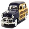 1949 Woody Wagon Dark Blue 1/24 Diecast Model Car by Motormax 73260dkbl view 2
