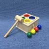 LLTCMAOYI Montessori Wooden Hammering Ball Toy, Hand-Eye Coordination Sensory Development view 4