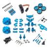 RC Repairs Spare Parts For WLtoys 284131 K969 K979 K989 K999 P929 P939 1/28 Metal Upgrade Gearbox Servo Link Kit Remote Control Car Spare Parts(Blue) view 1