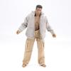 1/12 Scale Grey Men's Hoodie Miniature Hooded Top for 6-Inch Collectible Figure (No Figure) view 2