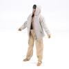 1/12 Scale Grey Men's Hoodie Miniature Hooded Top for 6-Inch Collectible Figure (No Figure) view 4