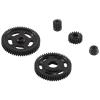 RC Car Parts Compatible with Axial for SCX24 90081 00002 00001 1/24 RC Crawler Transmission Steel Spur Gear Upgrade Parts view 2