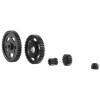 RC Car Parts Compatible with Axial for SCX24 90081 00002 00001 1/24 RC Crawler Transmission Steel Spur Gear Upgrade Parts view 4