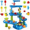 5-Tier Water Table Toys for Toddlers Kids 1-3 4-8, Sand Water Table with Rain Showers Pond, Kids Beach Summer Outdoor Toys Sand and Water Sensory Table, Gifts for Kids Boys Girls Ages 2 3 4 5 6 7 8+ view 3