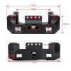 RC Crawlers Models For TRX-4 For TRX4 1/10 RC Crawler Car Upgrade Parts Accessories Aluminum Alloy Metal Front Bumper Servo Mount(Black) view 3