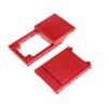 RC Crawlers Models For MN 78 168 1/12 RC Car Metal Steering Servo Fixed Mount Bracket Beam Upgrade Parts Accessories Model Accessory(Red) view 1