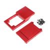 RC Crawlers Models For MN 78 168 1/12 RC Car Metal Steering Servo Fixed Mount Bracket Beam Upgrade Parts Accessories Model Accessory(Red) view 2