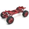 RC Crawlers Models For MN 78 168 1/12 RC Car Metal Steering Servo Fixed Mount Bracket Beam Upgrade Parts Accessories Model Accessory(Red) view 4