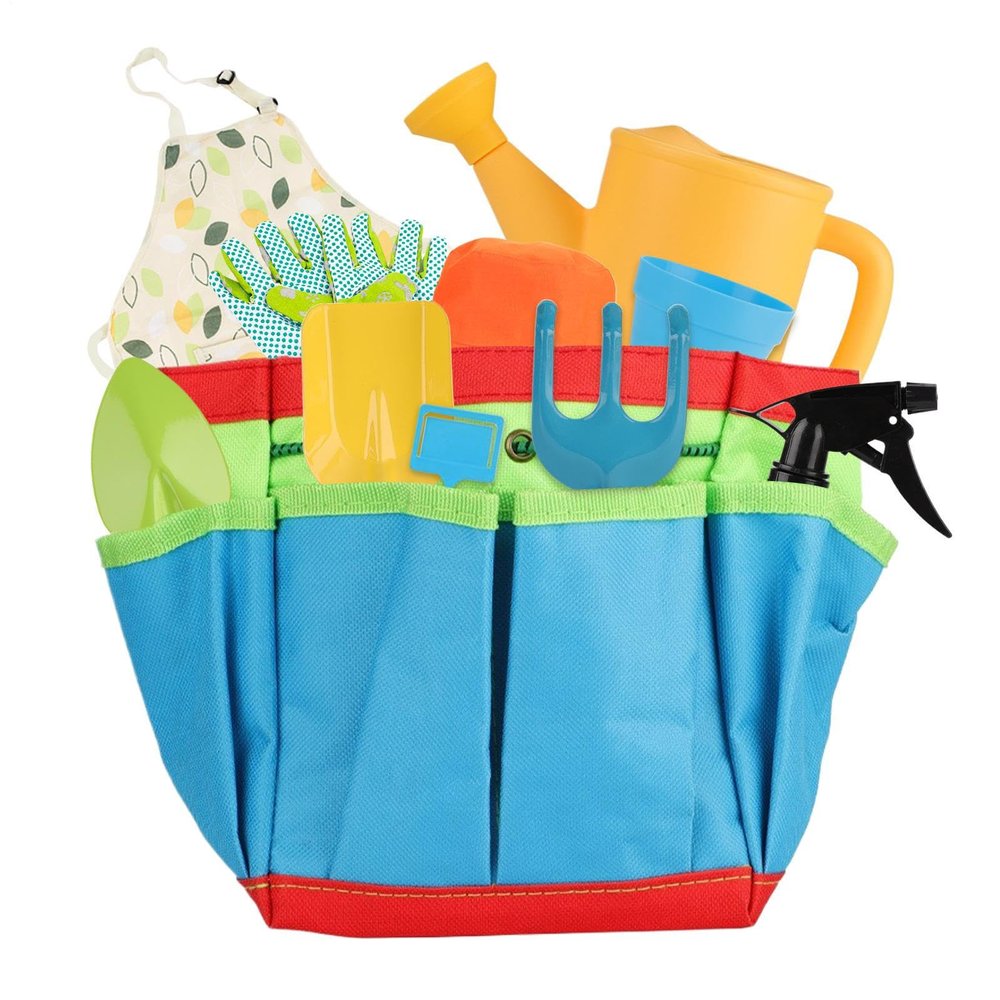Gardening Tools Kids - Shovel Planting Outdoor Toy, Kid Gardening Set with Authentic Design, Fun Outdoor Activity Details, Safe Play Tools, Preschool Tool for Yard Backyard Lawn Beach Sand