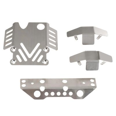 304 Chassis Armor for MJX 1/12 H12Y H12Y+Remote Control Car Upgrade Accessories