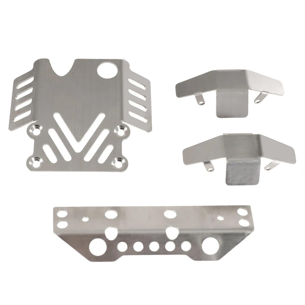 304 Chassis Armor for MJX 1/12 H12Y H12Y+Remote Control Car Upgrade Accessories