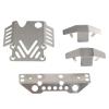 304 Chassis Armor for MJX 1/12 H12Y H12Y+Remote Control Car Upgrade Accessories view 1