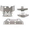304 Chassis Armor for MJX 1/12 H12Y H12Y+Remote Control Car Upgrade Accessories view 3