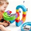 Magnetic Electric Train Set for Kids 38, Modular 3D Train Tracks with Gravity-Defying Motorized Train, STEM Building Toy for Creative Learning, Electric Train Set Gift for Boys and Girls, 83PCS view 1