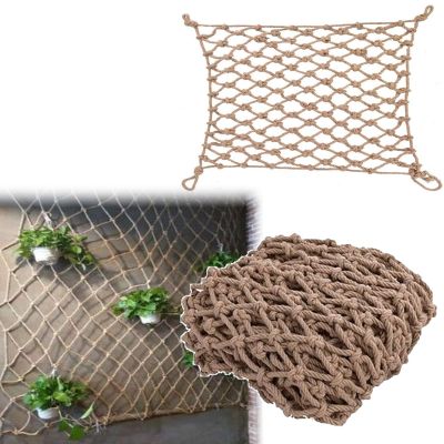 13x26FT / 4x8(M), Climbing Frame Net for Kids, Rope Netting Climbing Cargo Nets Playground Kids Child Rock Ladder Wall Hammock Tree House Playset Swingset, (Rope Dia 1cm)