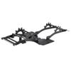 BritBolt Carbon Fiber Chassis Frame Rail with Delrin Skid and Servo Mount Compatible with 1 10 Scale RC Crawler Compatible with VS4 10 Comp Builds DIY Upgrade Parts(LCG Chassis Kit A) view 1