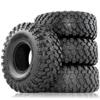 4PCS 116mm 1.9 Inch Soft Rubber Tires Wheels Compatible with 1 10 Scale RC Crawler Vehicles view 1