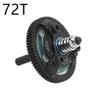 48P 72T 76T 83T 86T 90T Steel Spur Gear Slipper Clutch Upgrade Part Compatible with 1 10 Scale 2WD RC Vehicles Such As 2WD(72T) view 2