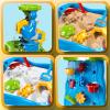 Water Table for Toddlers 1-3 Kids Ages 4-8, Double-Sided Waterfall Discovery Wall with Rich Activity Set, Summer Kids Outdoor Beach Sand Water Play Table Toys, Birthday Gifts for Boys Girls 18M+ view 4