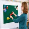 Flexible Magnetic Pinboard Felt Roll for Classroom & Home Learning, Roll-Up Flannel Surface for Storytelling, Lessons & Visual Displays,18 x 24 or 24 x 36 (24" x 36") view 4