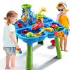 WATUDOU 4 in 1 Water Table for Toddlers 2 3 4 5 6 Years, Kids Summer Activity Sensory Play Outdoor Beach Backyard Sand Water Table Toys for Toddlers, Birthday Toys Gift for Kids Ages 4-8 Boys Girls view 1