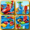 WATUDOU 4 in 1 Water Table for Toddlers 2 3 4 5 6 Years, Kids Summer Activity Sensory Play Outdoor Beach Backyard Sand Water Table Toys for Toddlers, Birthday Toys Gift for Kids Ages 4-8 Boys Girls view 4