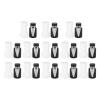 DIRBAK Bride and Groom Bubble Bottle Set, Wedding Party Favors with Leak minimizes Leakage Design, Black and White Themed Bubble Blowers for Anniversary with Engagement Celebrations, 26 view 1