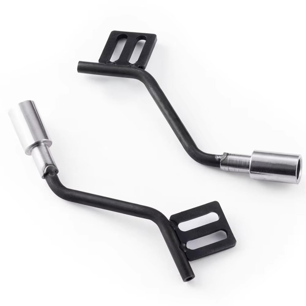 RC Crawlers Models For Axial For SCX10 II 90046 1/10 RC Crawler Car Truck Model Upgrade Parts Metal Exhaust Pipe Tail Throat Model Accessory