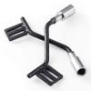 RC Crawlers Models For Axial For SCX10 II 90046 1/10 RC Crawler Car Truck Model Upgrade Parts Metal Exhaust Pipe Tail Throat Model Accessory view 4