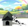 3D Printed Dog with Dog House, 3.5" Articulated Great Danes Fidget Figurine, Man's Best Friend, Executive Desk Toy - AD001-SET4-GD-GH view 4