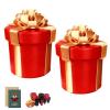 2026 New Annoying Nested Screw Gift Box, Prank Gag for Cash & Surprises, Reusable Money Puzzle Box with Multi-Layer Screwed Fun for Birthday, Christmas(Black-2PCS#) view 1