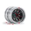 RC Repairs Spare Parts For Tamiya For Scania 770S R620 For Volvo For Benz Arocs For Man 1/14 Aluminum Alloy Rear Wheel Rim 10 Spokes Hub RC Car Tractor Parts(1PCS) view 3