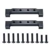 RC Crawlers Models For Tamiya 1/14 Drag Head Trailer Tractor Truck RC Car Upgrade Parts Front Servo Mounts Metal Fixed Stand Model Accessory view 1