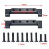 RC Crawlers Models For Tamiya 1/14 Drag Head Trailer Tractor Truck RC Car Upgrade Parts Front Servo Mounts Metal Fixed Stand Model Accessory view 3