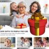 2026 New Annoying Nested Screw Gift Box, Prank Gag for Cash & Surprises, Reusable Money Puzzle Box with Multi-Layer Screwed Fun for Birthday, Christmas(Black) view 4