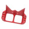 Aluminum Alloy Steering Servo Guard Armor SOA Cover, RC Servo Guard Armor, CNC Processed Anodized Protective Cover for 1/10 RC Crawler Cheeter Rig Rock Bouncer Roll Cage Capra RR10 (Red) view 2