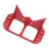 Aluminum Alloy Steering Servo Guard Armor SOA Cover, RC Servo Guard Armor, CNC Processed Anodized Protective Cover for 1/10 RC Crawler Cheeter Rig Rock Bouncer Roll Cage Capra RR10 (Red) view 4