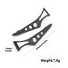 RC Repairs Spare Parts For TAMIYA For TT01 For TT02 XV01 PTG2 For HSP 94123 FW06 For SAKURA 1/10 Tail Wing Rear Spoiler RC For Racing For Rally Drift Car Parts view 4